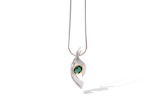 Load image into Gallery viewer, Amethyst and Blue Topaz pendant in sterling silver by Joryel Vera, style P7342 - view 7