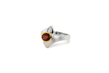 Load image into Gallery viewer, Amethyst and Blue Topaz ring in sterling silver by Joryel Vera, style R6998 - view 7