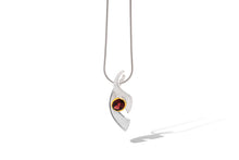 Load image into Gallery viewer, Amethyst and Blue Topaz pendant in sterling silver by Joryel Vera, style P7342 - view 6
