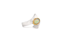 Load image into Gallery viewer, Amethyst and Blue Topaz ring in sterling silver by Joryel Vera, style R6998 - view 10