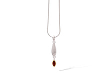 Load image into Gallery viewer, Amethyst and Blue Topaz pendant in sterling silver by Joryel Vera, style P7339 - view 3