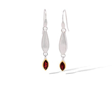 Load image into Gallery viewer, Amethyst and Blue Topaz earrings in sterling silver by Joryel Vera, style E9344 - view 4