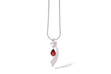 Load image into Gallery viewer, Amethyst and Blue Topaz pendant in sterling silver by Joryel Vera, style P7321 - view 6