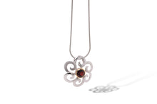 Load image into Gallery viewer, Amethyst and Blue Topaz pendant in sterling silver by Joryel Vera, style P6494 - view 2