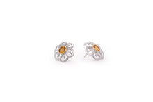 Load image into Gallery viewer, Amethyst and Blue Topaz earrings in sterling silver by Joryel Vera, style E7811 - view 4