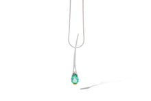 Load image into Gallery viewer, Amethyst and Blue Topaz pendant in sterling silver by Joryel Vera, style SET163 - view 9