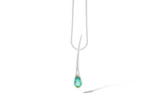 Load image into Gallery viewer, Amethyst and Sky Blue Topaz pendant in sterling silver by Joryel Vera, style P7593