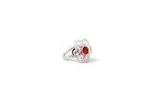 Load image into Gallery viewer, Amethyst and Blue Topaz ring in sterling silver by Joryel Vera, style R6104 - view 4