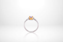 Load image into Gallery viewer, Opal and Garnet ring in sterling silver by Joryel Vera, style R7405 - view 2