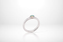 Load image into Gallery viewer, Opal and Rhodolite Garnet ring in sterling silver by Joryel Vera, style R2684 - view 2
