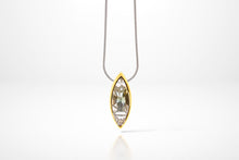 Load image into Gallery viewer, Amethyst and Green Amethyst pendant in sterling silver by Joryel Vera, style P6264