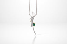 Load image into Gallery viewer, Blue Topaz and Garnet jewelry set in sterling silver by Joryel Vera, style P6104 - view 5