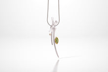 Load image into Gallery viewer, Blue Topaz and Garnet jewelry set in sterling silver by Joryel Vera, style P6104 - view 7