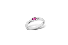 Load image into Gallery viewer, Opal and Rhodolite Garnet ring in sterling silver by Joryel Vera, style R2684