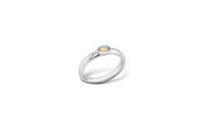 Load image into Gallery viewer, Opal and Rhodolite Garnet ring in sterling silver by Joryel Vera, style R2684 - view 3