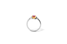 Load image into Gallery viewer, Opal and Garnet ring in sterling silver by Joryel Vera, style R7405 - view 3