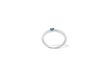 Load image into Gallery viewer, Amethyst and Aquamarine ring in sterling silver by Joryel Vera, style R3729 - view 5