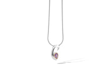 Load image into Gallery viewer, Blue Topaz and London Blue Topaz pendant in sterling silver by Joryel Vera, style P7635 - view 2