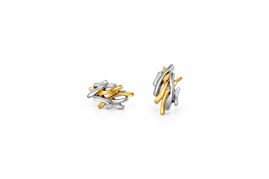 Sterling silver earrings by Joryel Vera, style E10263 - view 2