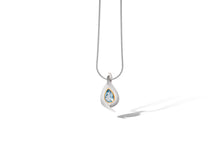 Load image into Gallery viewer, Amethyst and Citrine pendant in sterling silver by Joryel Vera, style P7365 - view 6
