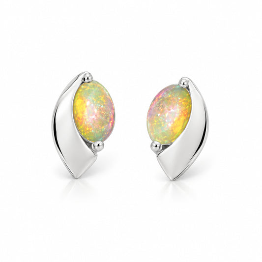 Amethyst and Blue Topaz earrings in sterling silver by Joryel Vera, style E9298 - view 6