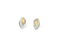 Load image into Gallery viewer, Amethyst and Blue Topaz earrings in sterling silver by Joryel Vera, style E9298 - view 6