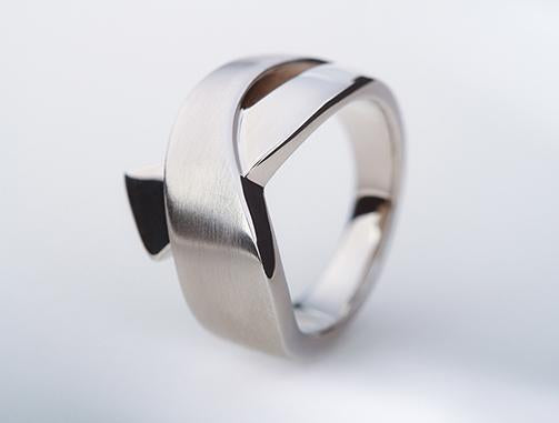 Sterling silver ring by Joryel Vera, style R5285 - view 2