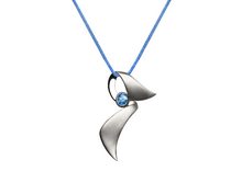 Load image into Gallery viewer, Amethyst and Blue Topaz jewelry set in sterling silver by Joryel Vera - view 2