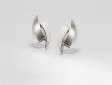 Load image into Gallery viewer, Diamond earrings in sterling silver by Joryel Vera, style E2664