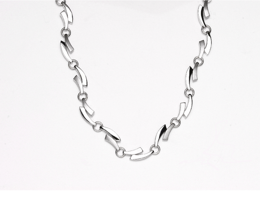Sterling silver necklace by Joryel Vera, style N1340