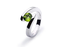 Load image into Gallery viewer, Amethyst and Blue Topaz ring in sterling silver by Joryel Vera, style R3266 - view 2