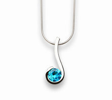 Load image into Gallery viewer, Amethyst and Garnet pendant in sterling silver by Joryel Vera, style P4242