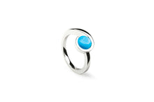 Load image into Gallery viewer, Amethyst and Blue Topaz ring in sterling silver by Joryel Vera, style R4285 - view 7