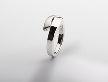 Load image into Gallery viewer, Sapphire and Diamond earrings in sterling silver by Joryel Vera, style R2834 - view 4