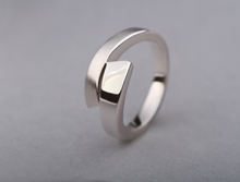 Load image into Gallery viewer, Sapphire and Diamond earrings in sterling silver by Joryel Vera, style R2834 - view 3