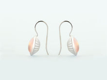 Load image into Gallery viewer, Rose Quartz earrings in sterling silver by Joryel Vera, style E5492