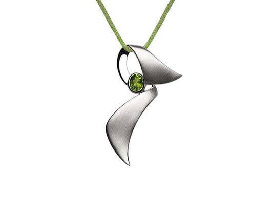 Amethyst and Blue Topaz pendant in sterling silver by Joryel Vera, style P5227