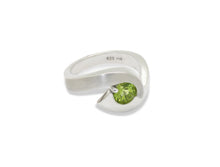 Load image into Gallery viewer, Amethyst and Blue Topaz ring in sterling silver by Joryel Vera, style R6997 - view 4