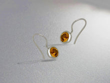 Load image into Gallery viewer, Amethyst and Blue Topaz earrings in sterling silver by Joryel Vera, style E3183 - view 2