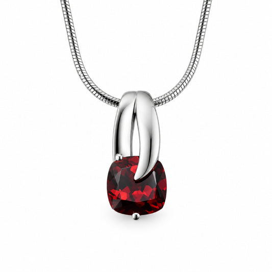 Amethyst and Blue Topaz pendant in sterling silver by Joryel Vera, style P6128