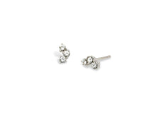 Load image into Gallery viewer, Iolite and Paraiba Blue Topaz earrings in sterling silver by Joryel Vera, style E3933