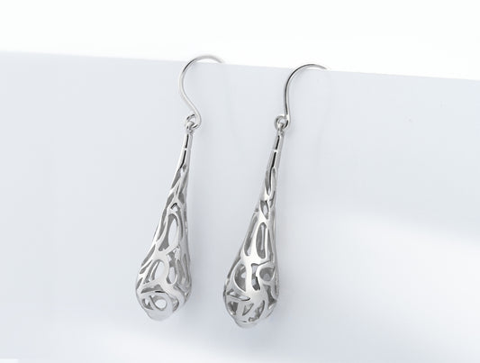 Sterling silver earrings by Joryel Vera, style E6746