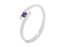 Load image into Gallery viewer, Amethyst and Blue Topaz bracelet in sterling silver by Joryel Vera, style B1686 - view 9
