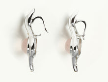 Load image into Gallery viewer, Green Quartz and Rose Quartz pendant in sterling silver by Joryel Vera, style P2745 - view 4