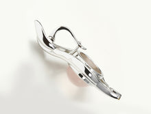Load image into Gallery viewer, Green Quartz and Rose Quartz pendant in sterling silver by Joryel Vera, style P2745 - view 5