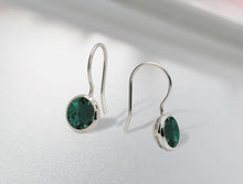 Load image into Gallery viewer, Amethyst and Blue Topaz earrings in sterling silver by Joryel Vera, style E3183 - view 7