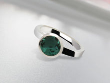 Load image into Gallery viewer, Amethyst and Blue Topaz ring in sterling silver by Joryel Vera, style R3328 - view 6