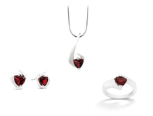 Load image into Gallery viewer, Blue Topaz and Iolite jewelry set in sterling silver by Joryel Vera, style SET155 - view 2