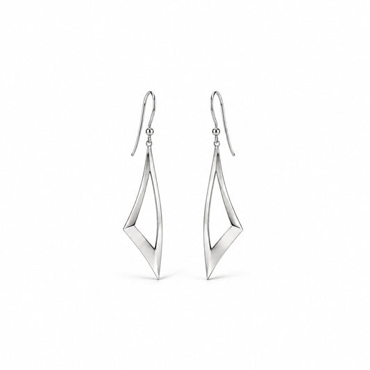 Sterling silver earrings by Joryel Vera, style E9331 - view 2