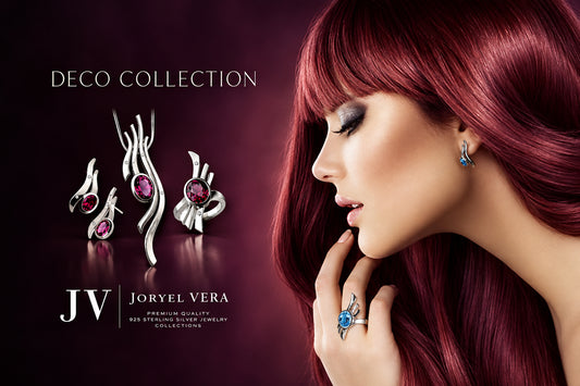 Amethyst and Blue Topaz jewelry set in sterling silver by Joryel Vera, style SET153